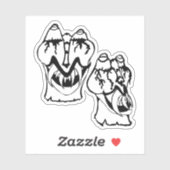 Medusa awaynowe Horror 12MMHeads DoubleHeaded 2025 シール (シート)