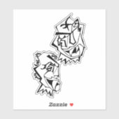 Medusa awaynowe Horror 14MMHeads DoubleHeaded 2025 シール (シート)