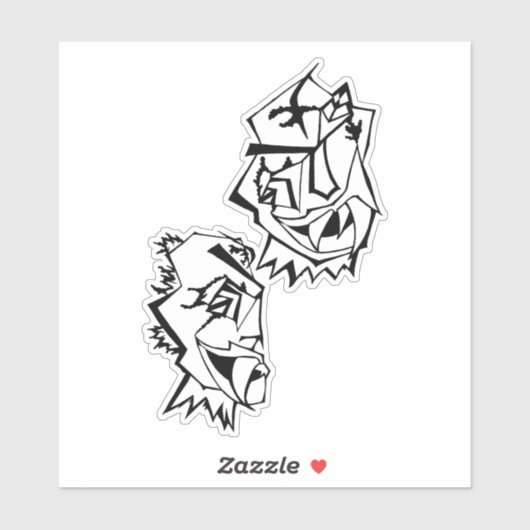 Medusa awaynowe Horror 14MMHeads DoubleHeaded 2025 シール (シート)