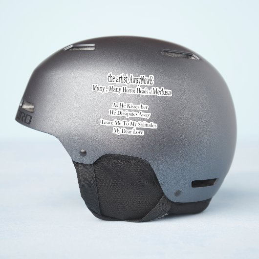 Medusa awaynowe Horror 1MMHead Bphrases Diecut 25 シール (ヘルメット側面)