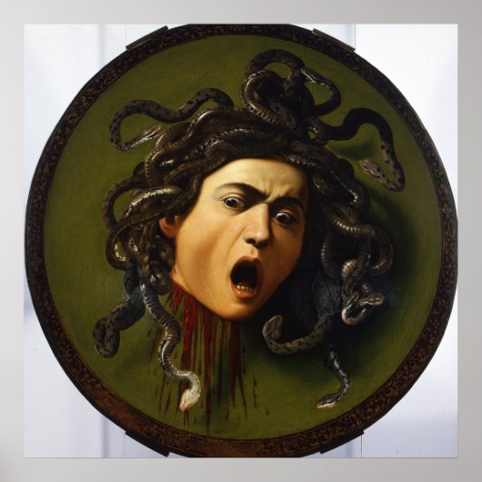 Medusa by Caravaggio – ポスター (正面)
