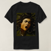 Medusa by Caravaggio Graphic  Tシャツ (デザイン正面)