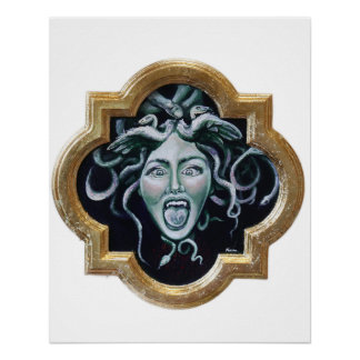 Medusa by Nefertara poster ポスター