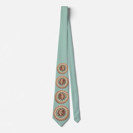 Medusa print  ネクタイ (正面)