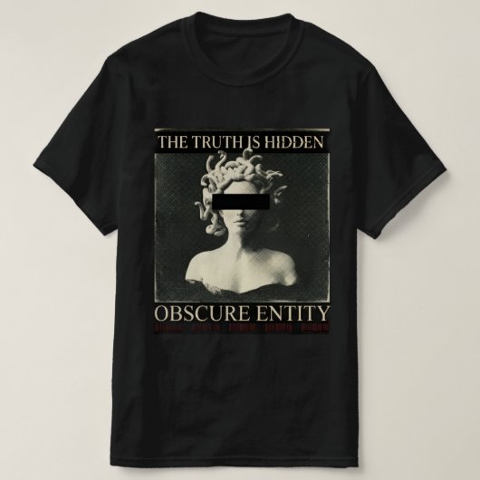 Medusa Redacted Graphic  Tシャツ (デザイン正面)