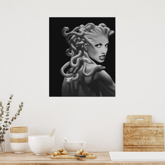 Medusa Simplified Poster ポスター (キッチン)