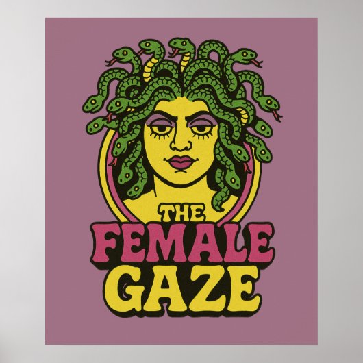Medusa the Female Gaze ポスター (正面)