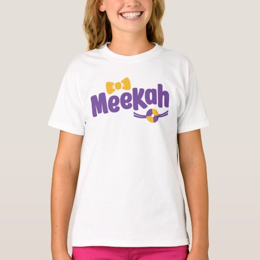 Meekahロゴ Tシャツ (正面)