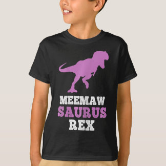 Meemaw-saurus Rex Dino Dinosaur Meemawsaurus Funny Tシャツ