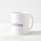 "MeeMee"のコーヒー・マグ コーヒーマグカップ (正面右)
