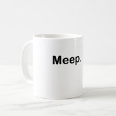 meep コーヒーマグカップ (正面左)