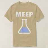 Meep Beaker Funny Science Eperiment Lab Test Tube Tシャツ (デザイン正面)