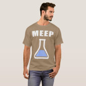 Meep Beaker Funny Science Eperiment Labestube girl Tシャツ (正面フル)