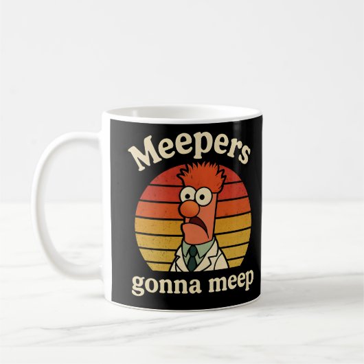 Meepers gonna meep コーヒーマグカップ (左)