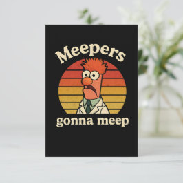 Meepers  gonna meep サンキューカード