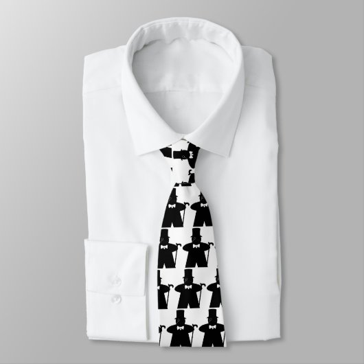 Meepleゲーマーの花婿の付添人のタイ ネクタイ (タイ)