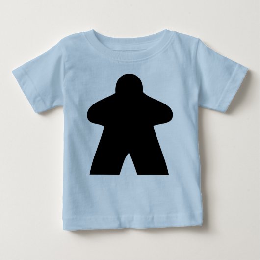 Meeple baby ベビーTシャツ (正面)