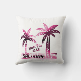 Meer Für ALLE - Palmendekor クッション