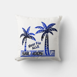 Meer Für ALLE - Palmendekor クッション