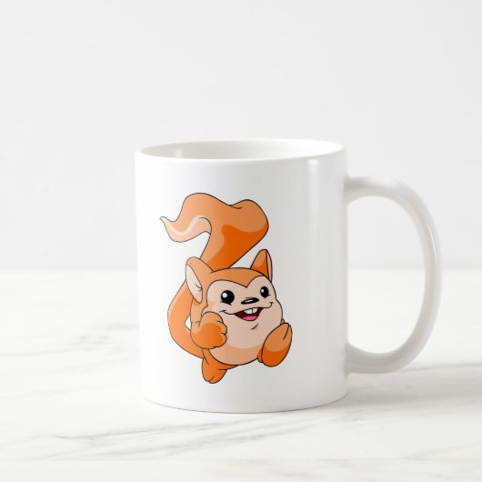 Meercaのオレンジ コーヒーマグカップ (右)