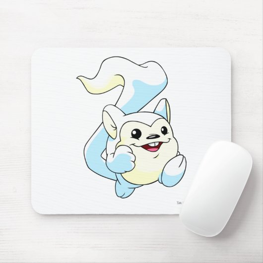 Meercaの白 マウスパッド (マウス)