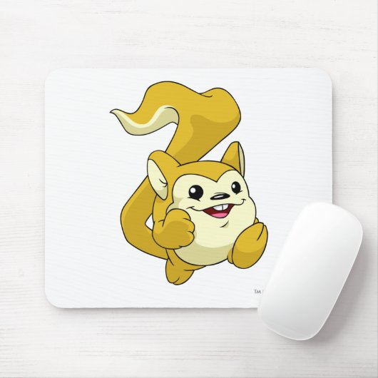 Meercaの黄色 マウスパッド (マウス)