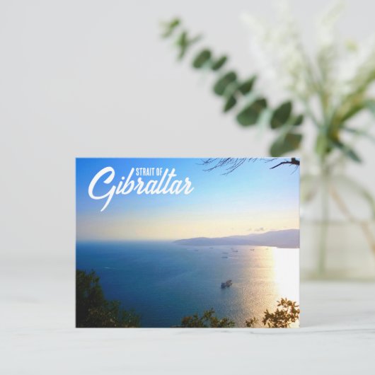 Meeresenge von Gibraltar ポストカード (スタンド正面)