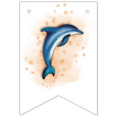 Meerestiere Party Deko バンティングフラッグ (第2の旗)