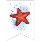 Meerestiere Party Deko バンティングフラッグ (第1の旗)