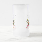 Meerkatに接吻して下さい フロストグラスビールジョッキ (中央)