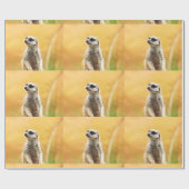 Meerkatのかわいい包装紙 ラッピングペーパー (フラット)