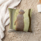 Meerkatのかわいい装飾用クッション クッション (ブランケット)