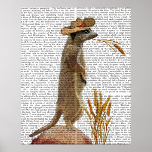 Meerkatのカウボーイ ポスター