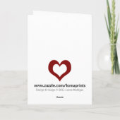 Meerkatのバレンタインカード シーズンカード (裏面)