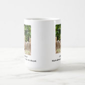 Meerkatのマグ大きい1 コーヒーマグカップ (中央)