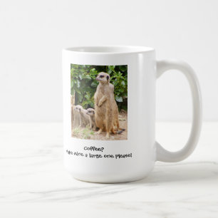Meerkatのマグ大きい1 コーヒーマグカップ