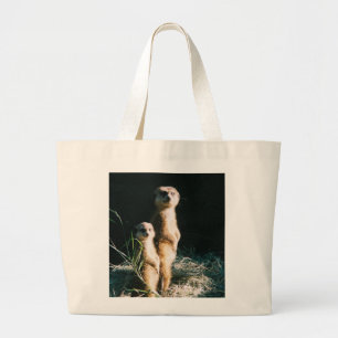 Meerkatの友人のバッグ ラージトートバッグ