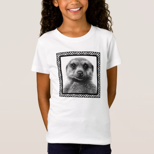 Meerkatの女の子のベビードールのTシャツ Tシャツ (正面)