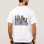 meerkatの屋根の乗組員 tシャツ (裏面)