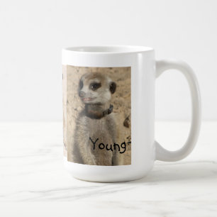 Meerkatの若いマグ コーヒーマグカップ