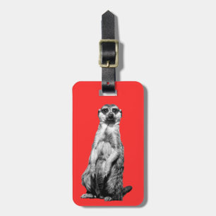 Meerkatの荷物のラベル ラゲッジタグ