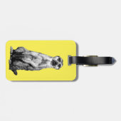 Meerkatの荷物のラベル ラゲッジタグ (裏面横)