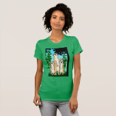 MeerkatのTシャツ、家族の歩行 Tシャツ (正面フル)