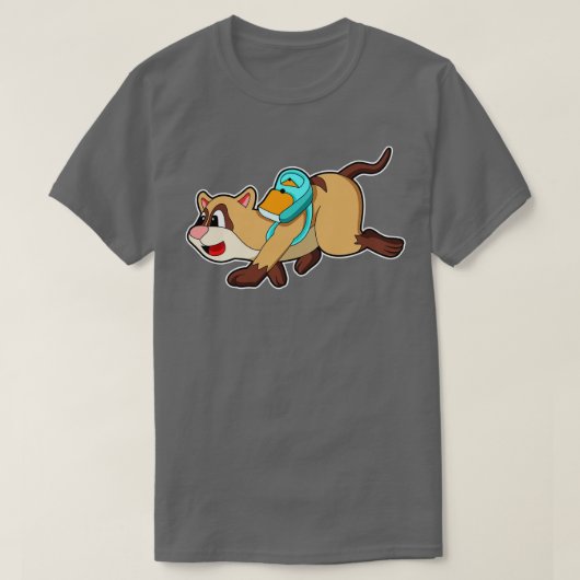 Meerkatバックパック2 Tシャツ (デザイン正面)
