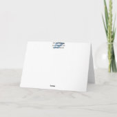 Meerkat家族のキャロルの歌手のクリスマスカード シーズンカード (裏面)