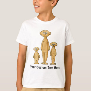 Meerkat家族 Tシャツ