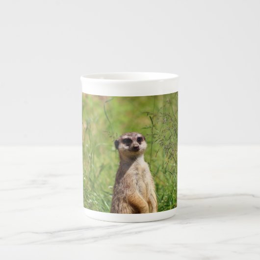 Meerkat ボーンチャイナマグカップ (正面)