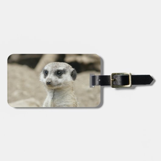 Meerkat ラゲッジタグ (正面横)
