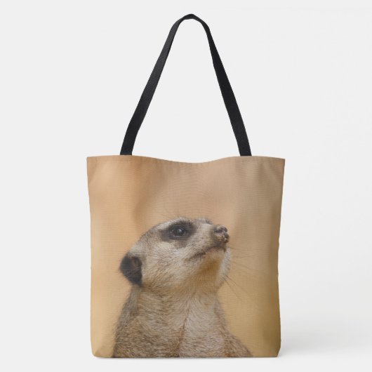Meerkat_001 トートバッグ (裏面)