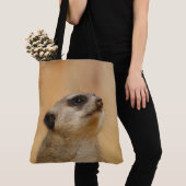 Meerkat_001 トートバッグ (クローズアップ)